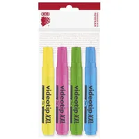 ICO Videotip XXL 4db-os vegyes színű szövegkiemelő #1