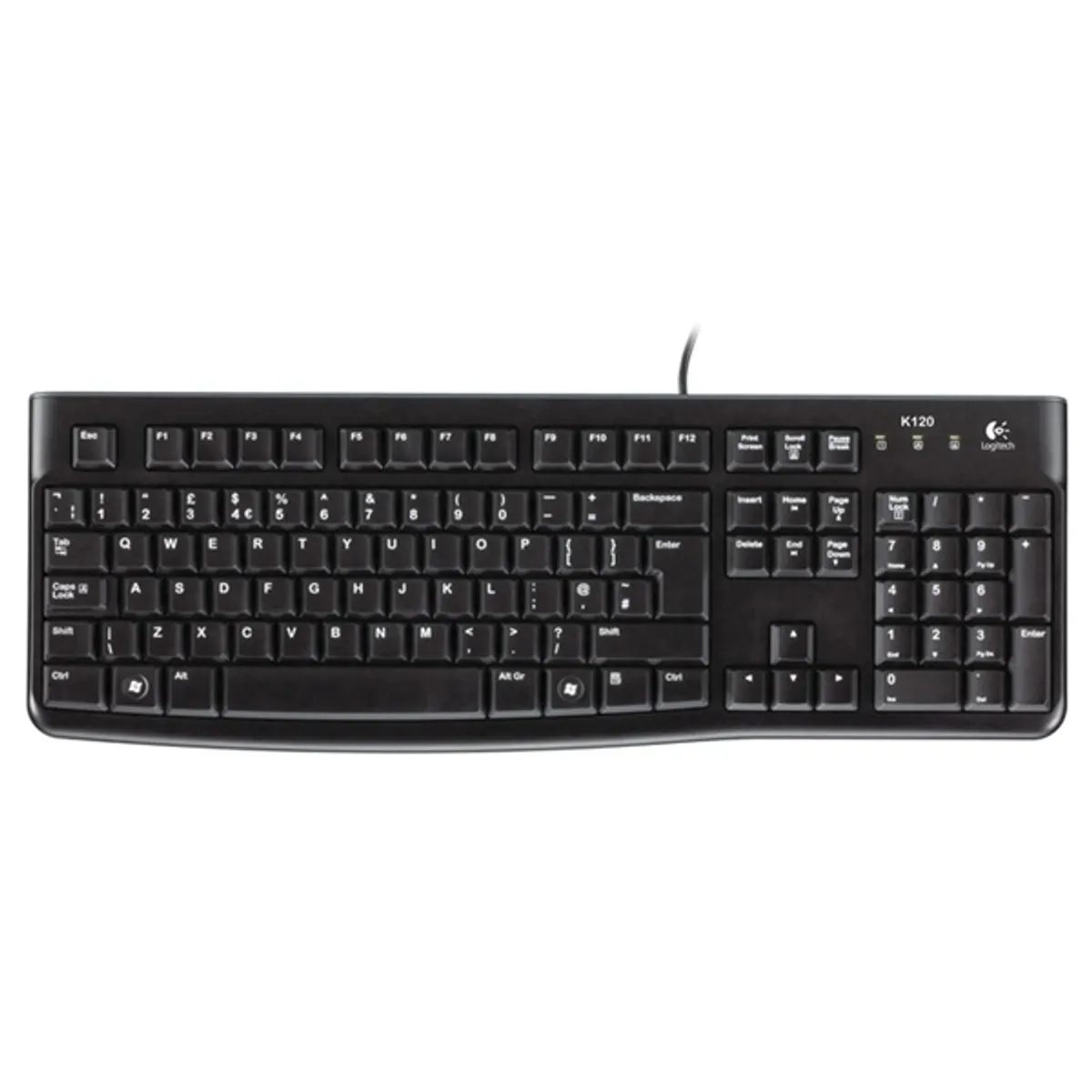 Logitech K120 HUN USB fekete billentyűzet #1
