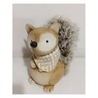 IRIS kerámia róka szőrme farokkal 12,5cm