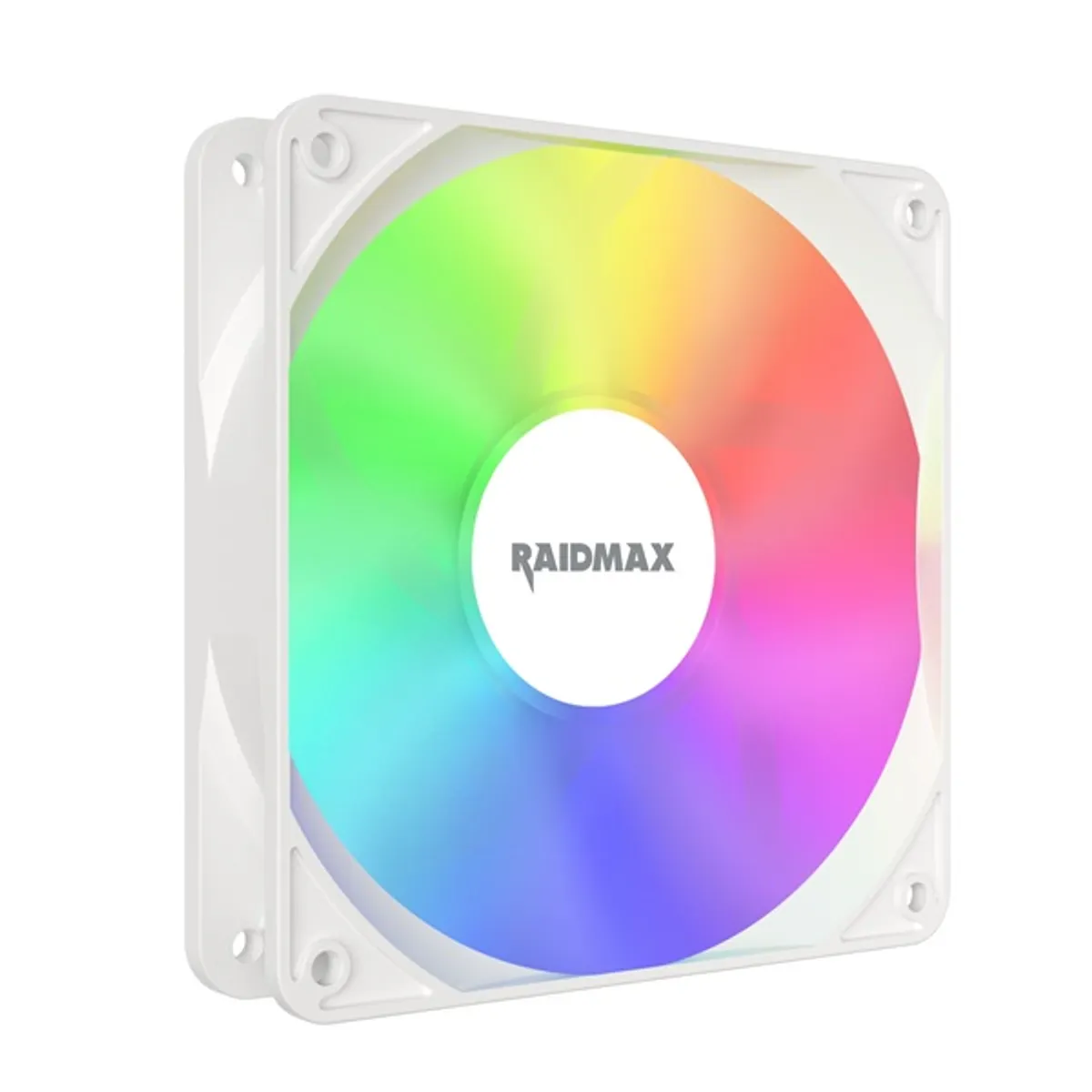 RAIDMAX X-AIR 4db 120mm RGB fehér ventilátor #2