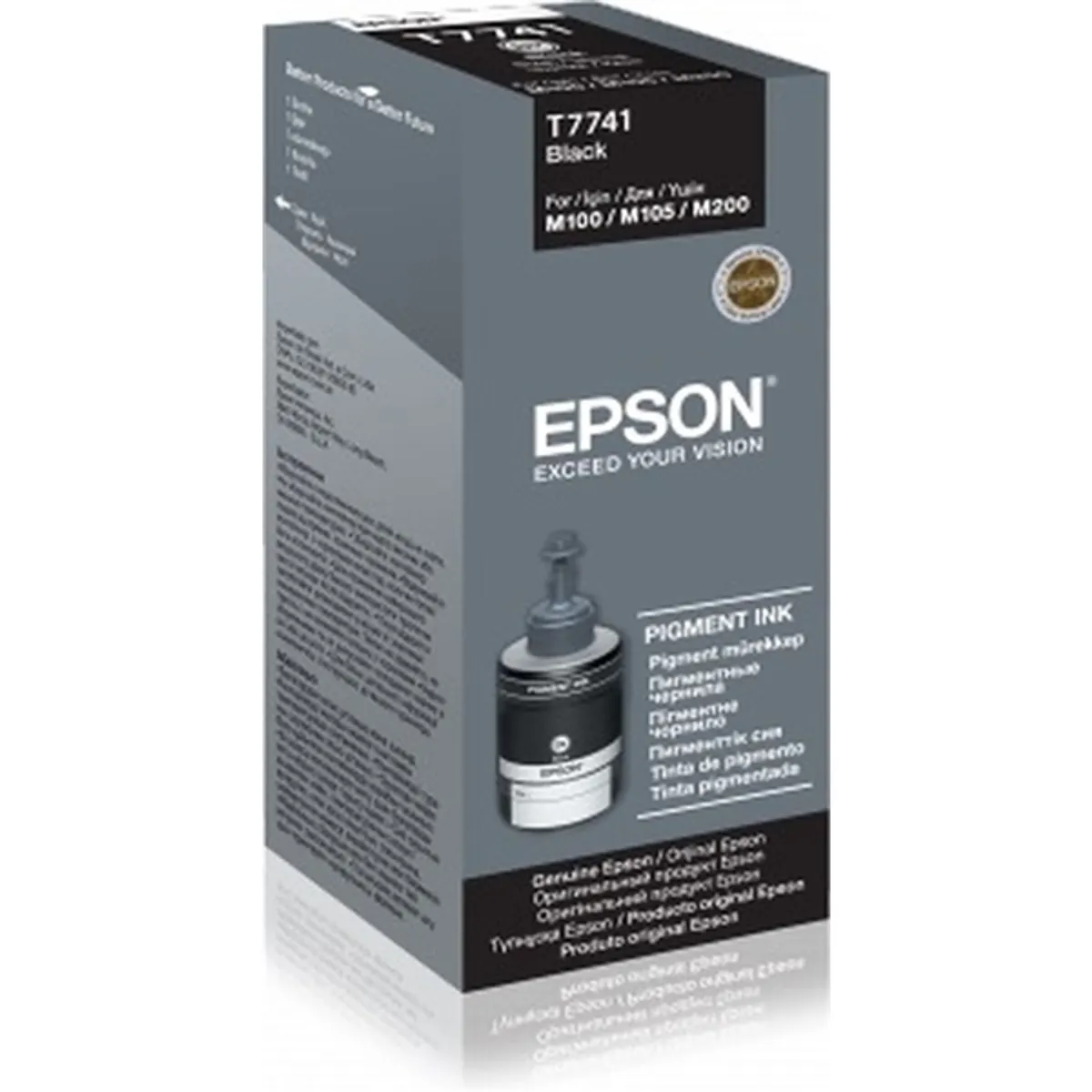 Epson C13T77414A T7741 140ml EcoTank kompatibilis fekete tintapalack #2