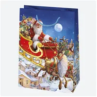 IRIS Karácsonyi ajándéktasak, 230x320x110 mm, különböző színekben és mintával #5