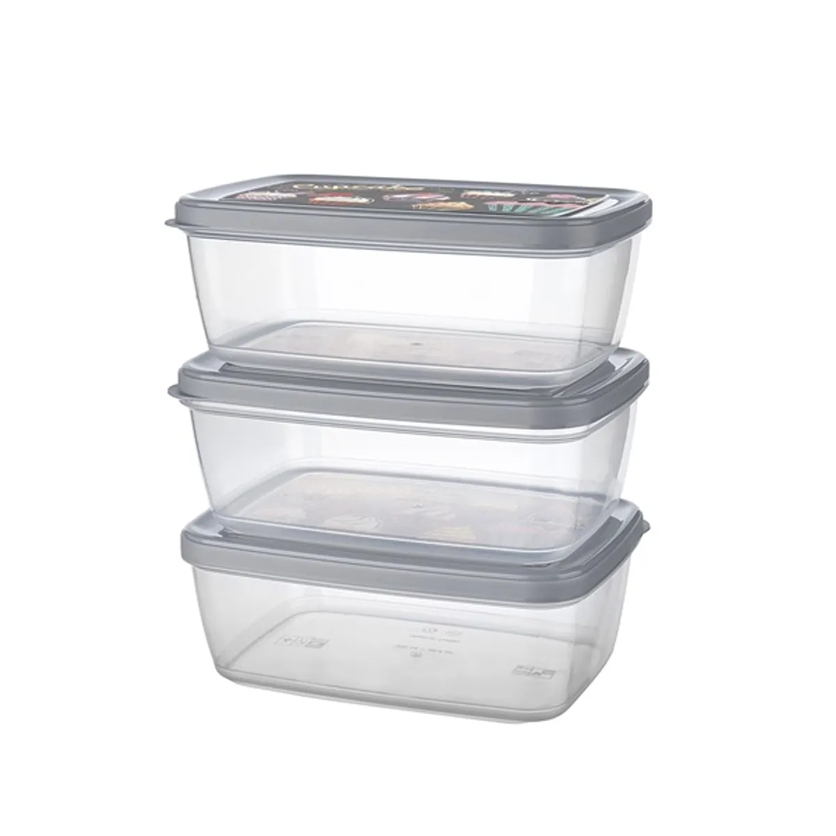 IRIS ARIA tárolódoboz szett 3 darabos, 3x850ml AP-9257 #2