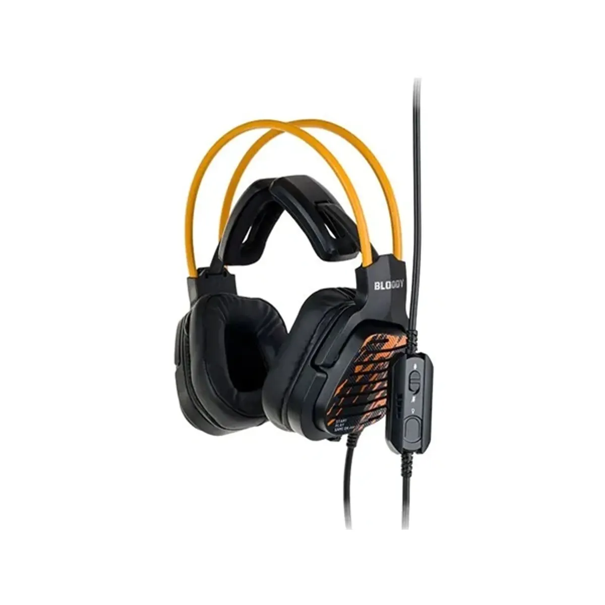 A4-Tech Bloody G565 Energy Black 7.1 USB RGB fekete gamer headset #1