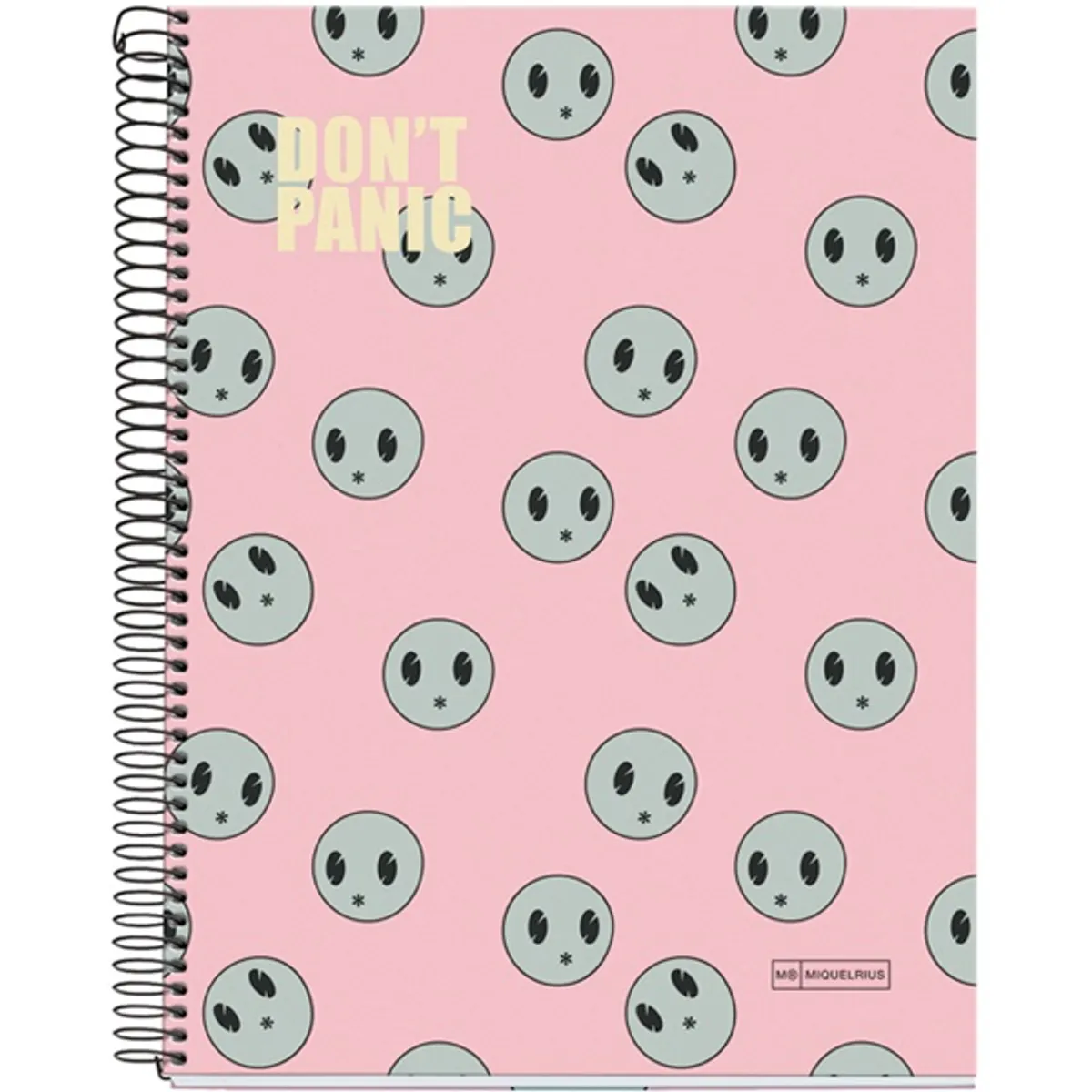 Miquelrius Dont Panic A4 4x35 lap kockás spirálfüzet #1