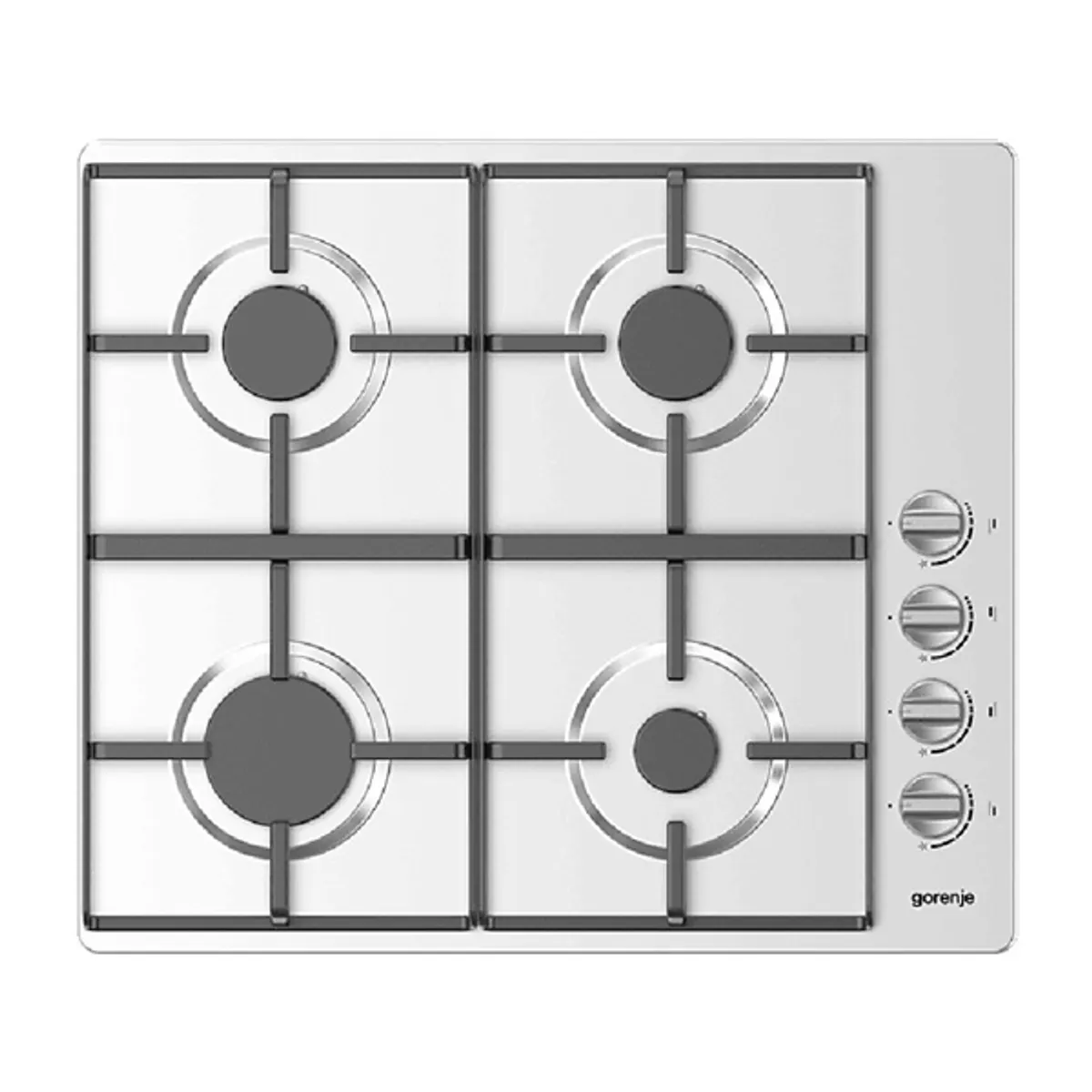 Gorenje G640XHS inox, beépíthető, gáz, főzőzóna: 4, beépíthető méret: 56cm, főzőlap #1