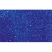 Kreatív 20x30cm öntapadós 2mm glitteres kék dekorgumilap