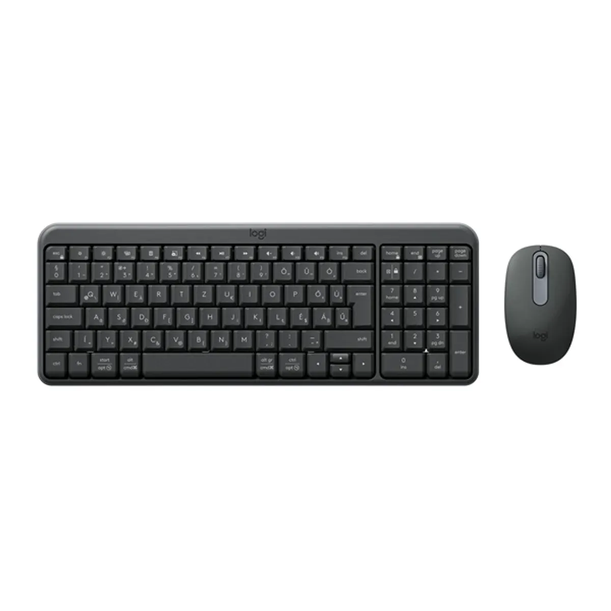 Logitech MK250 HUN grafitszürke vezeték nélküli billentyűzet + egér #1