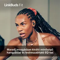 Sony WF-LS910N Linkbuds Fit zajszürős True Wireless Bluetooth rózsaszín fülhallgató #8