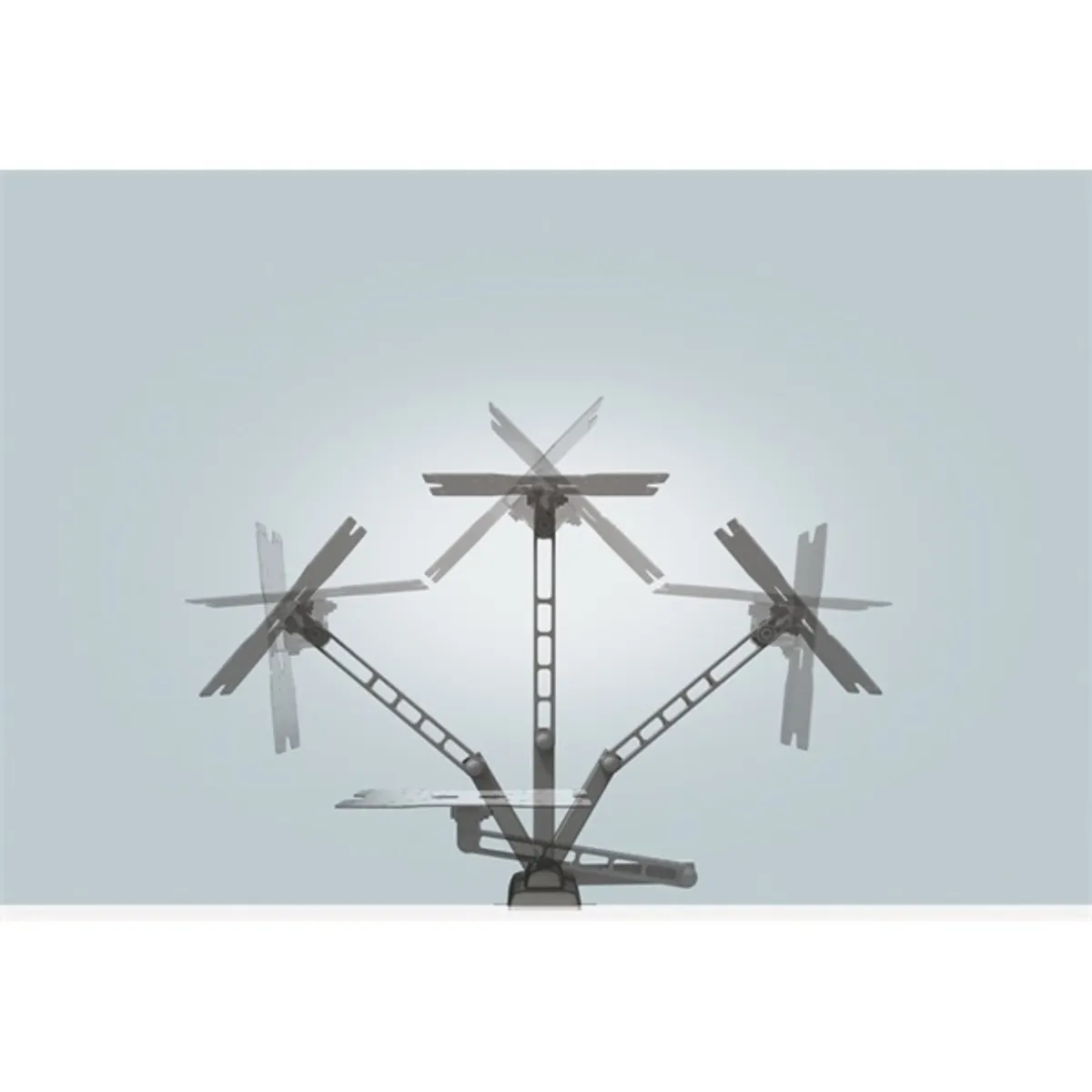 Meliconi FlatStyle FDR200 26"-40" VESA 200x200 dönthető,forgatható fali konzol #2