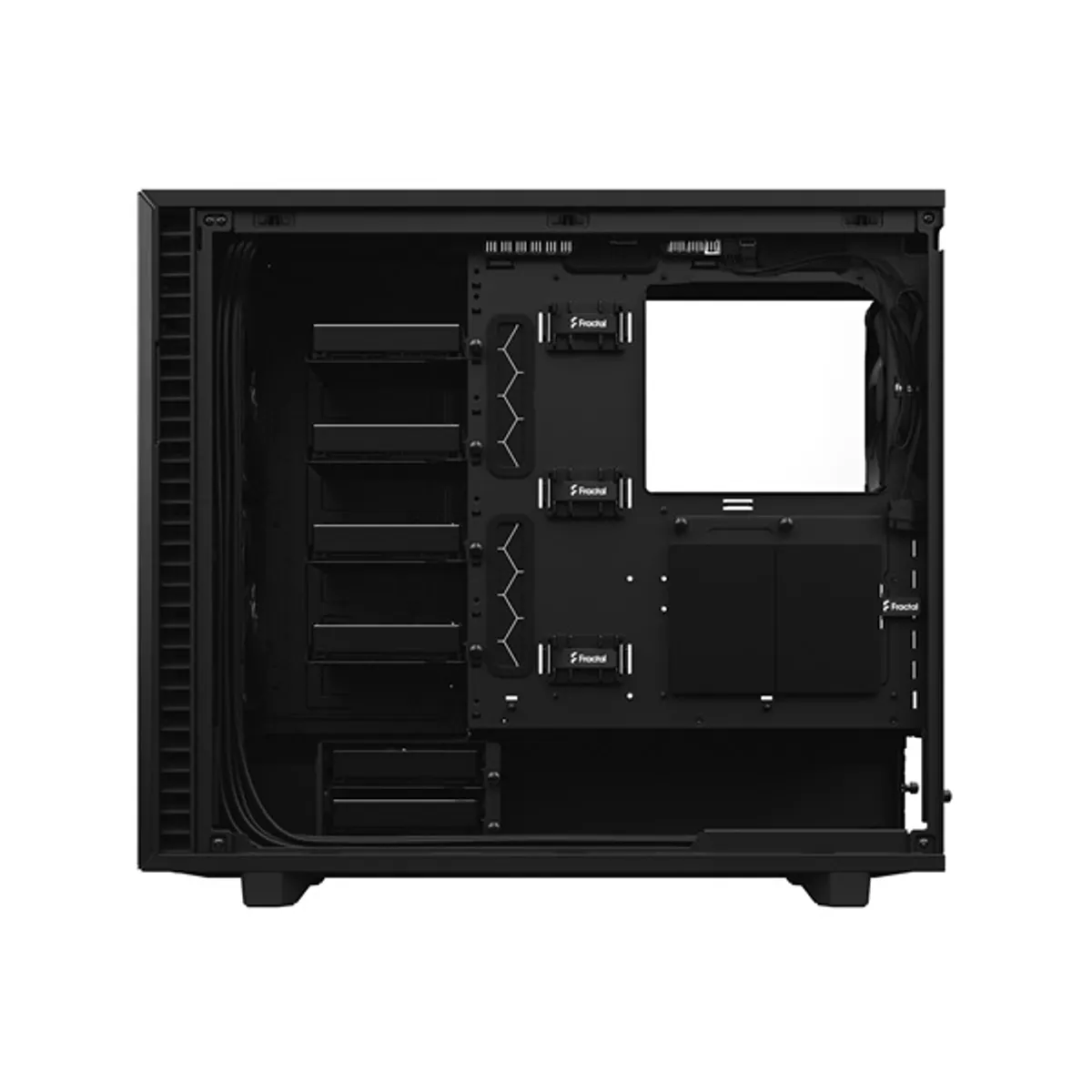 Fractal Design Define 7 Fekete ablakos (Táp nélküli) E-ATX ház #7