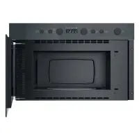 Whirlpool WMN14BSG 750W 22L szürke beépíthető mikrohullámú sütő #5