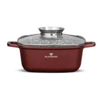 Blaumann BL-4091 Cerastone Collection 22 cm-es négyzet alakú edény fedővel