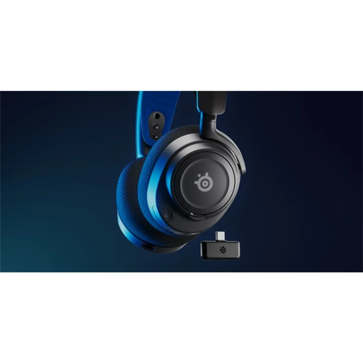 Steelseries Arctis Nova 7P vezeték nélküli kék-fekete gamer headset #5