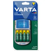 Varta 57070201451 LCD Töltő + 4x2600mAh Ready2use akkumulátor #3
