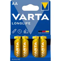VARTA 4106101414 Longlife  AA alkáli ceruzaelem 4db/bliszter #2
