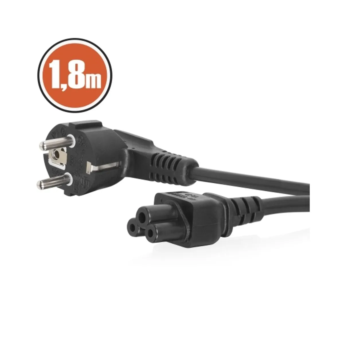 PRC 1,8m /lóhere/ notebook tápkábel #1