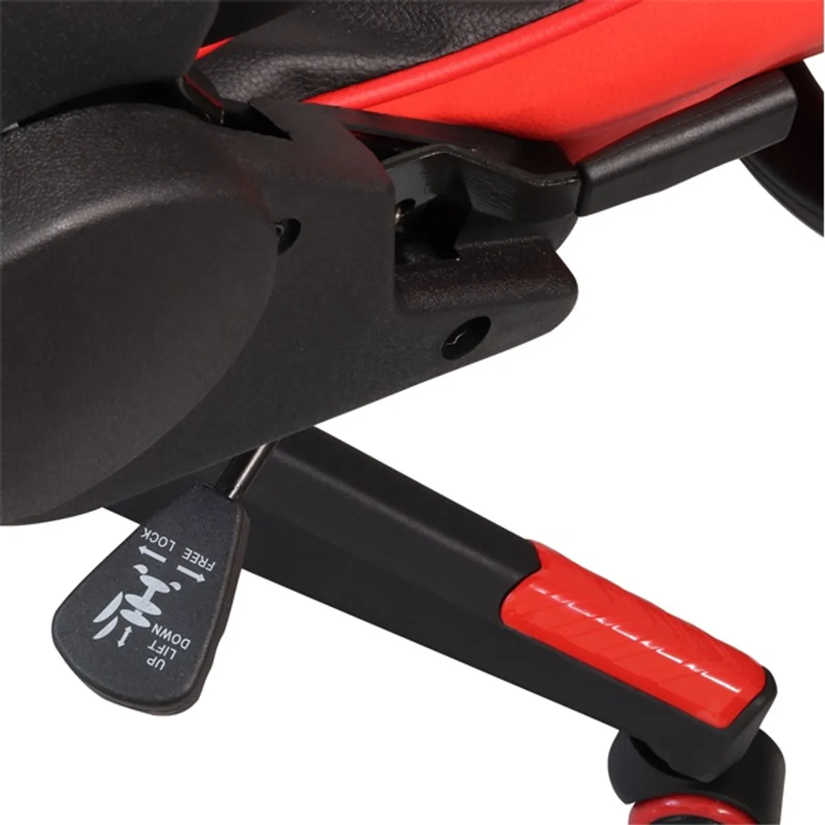 Iris GCH201BR fekete / piros gamer szék #6