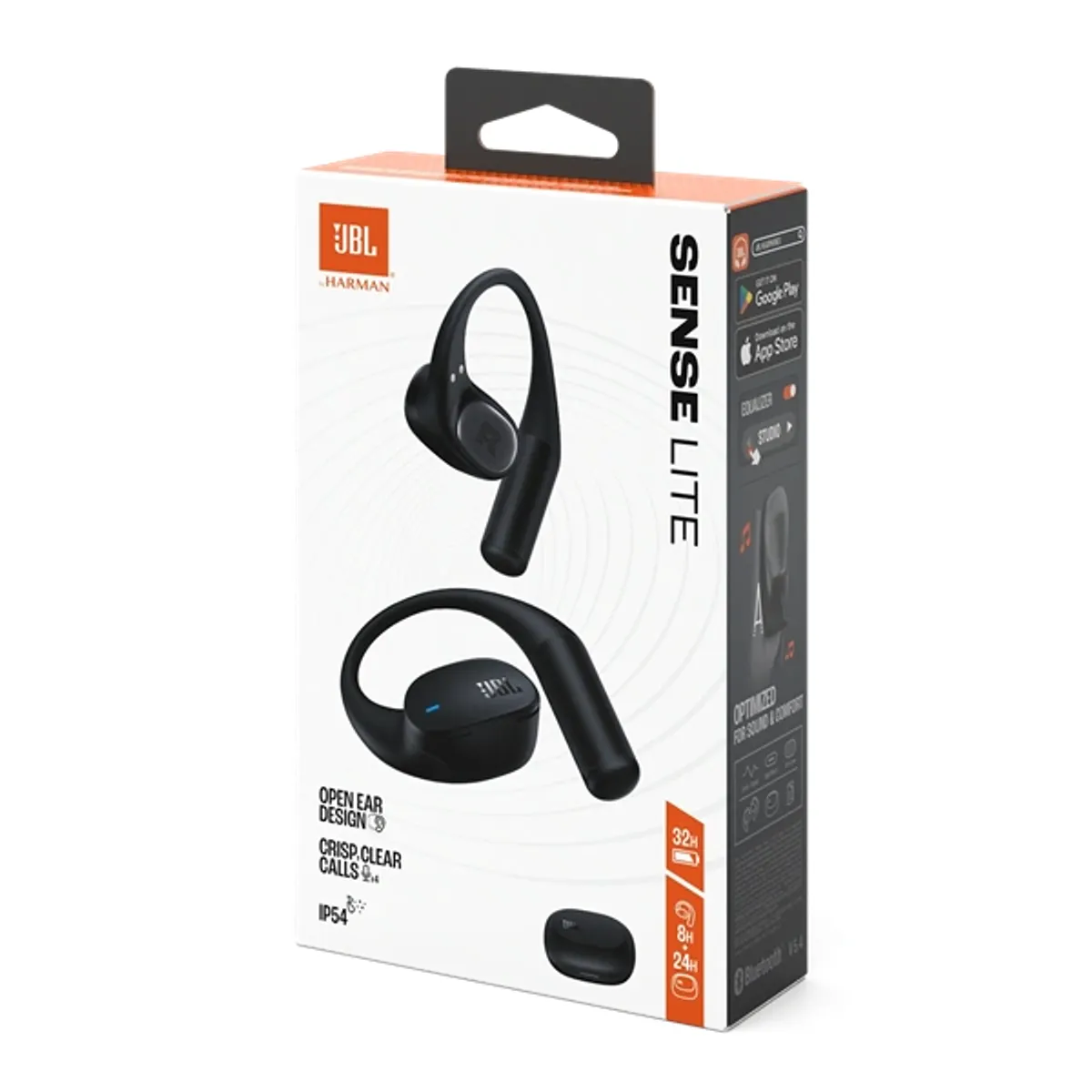 JBL Sense Lite True Wireless Bluetooth fekete Open-Ear fülhallgató #6