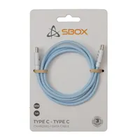 Sbox TYPE-C-1-BL 1 60W Type-C kék adat- és töltőkábel #2