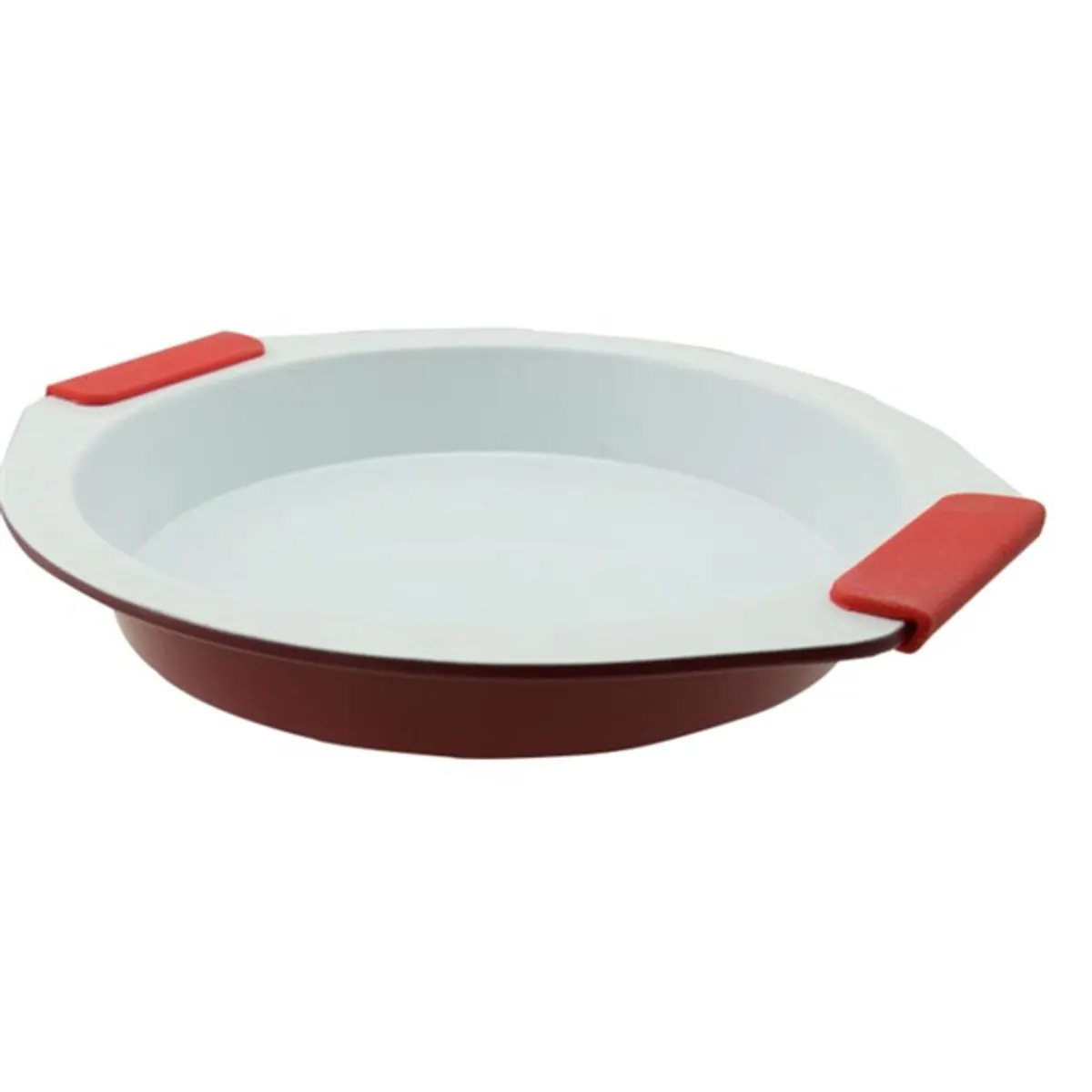 Hausberg Ertone ERT-MN 752 kerámia bevonatú kerek tapadásmentes tepsi 29 x 26,5cm #1