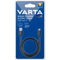 Varta 57944101401 1m USB - Type C fekete adat- és töltőkábel #2