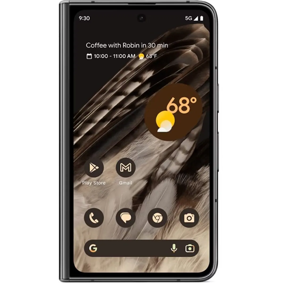 Google Pixel Fold 5,8" 5G 12/256GB DualSIM fekete okostelefon #1