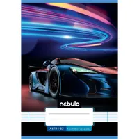 Nebulo Vagány minták A5 1. osztályos 14-32 tűzött vonalas füzet #8