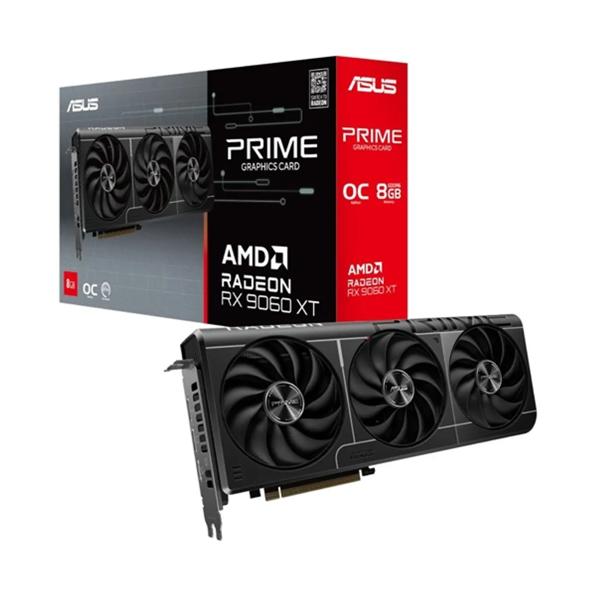 Asus Radeon RX 9060 XT Prime OC AMD 8GB GDDR6 128bit PCIe videókártya #9