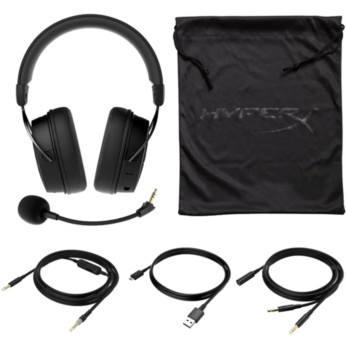 HyperX Cloud MIX 3,5 Jack fekete gamer headset #4