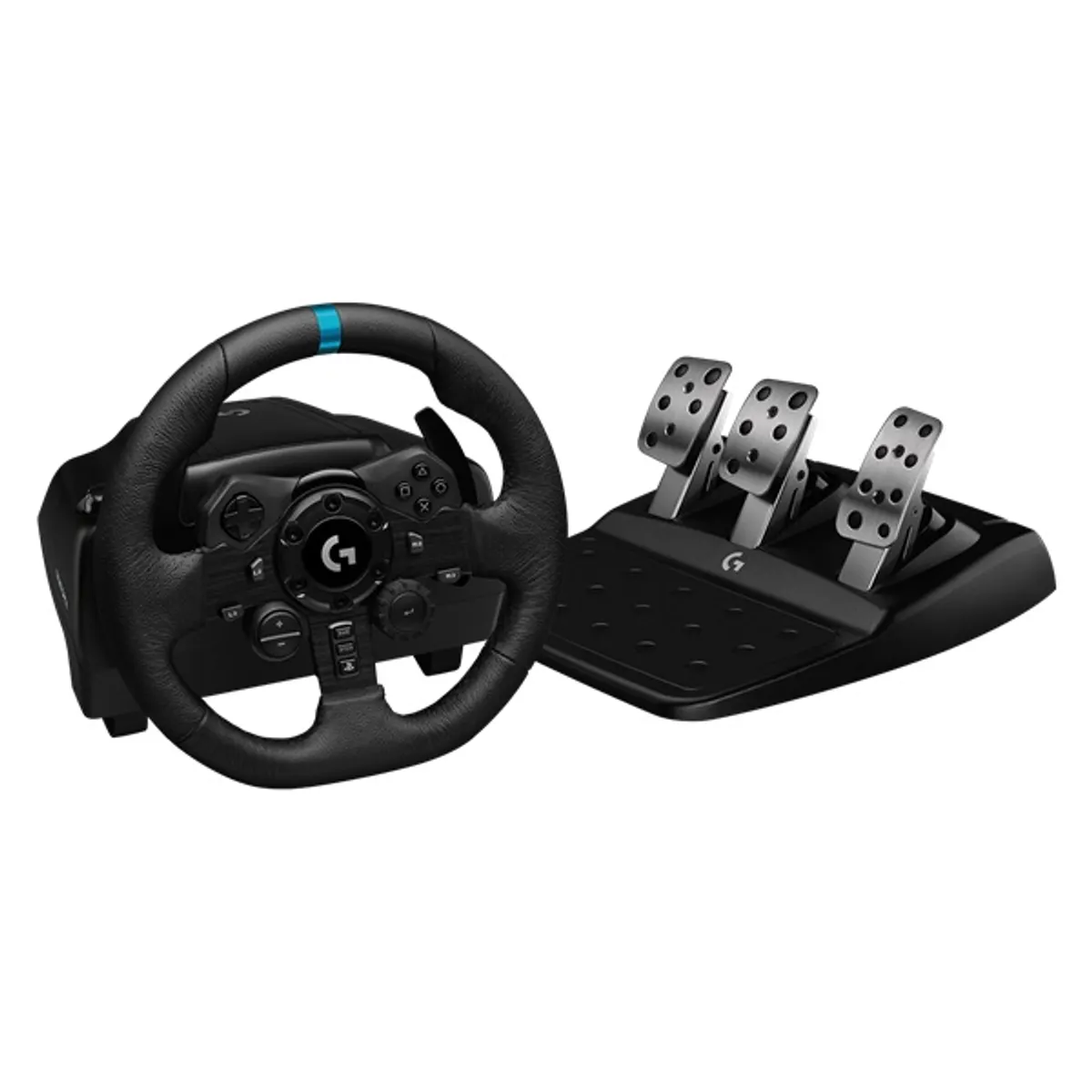 Logitech G923 Racing Wheel and Pedals PS4/PS5/PC kormány + pedál #1