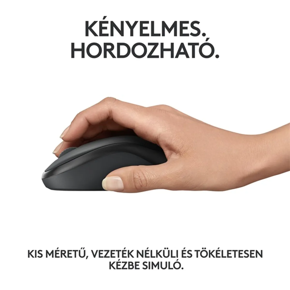 Logitech M240 Silent Bluetooth fekete egér #5