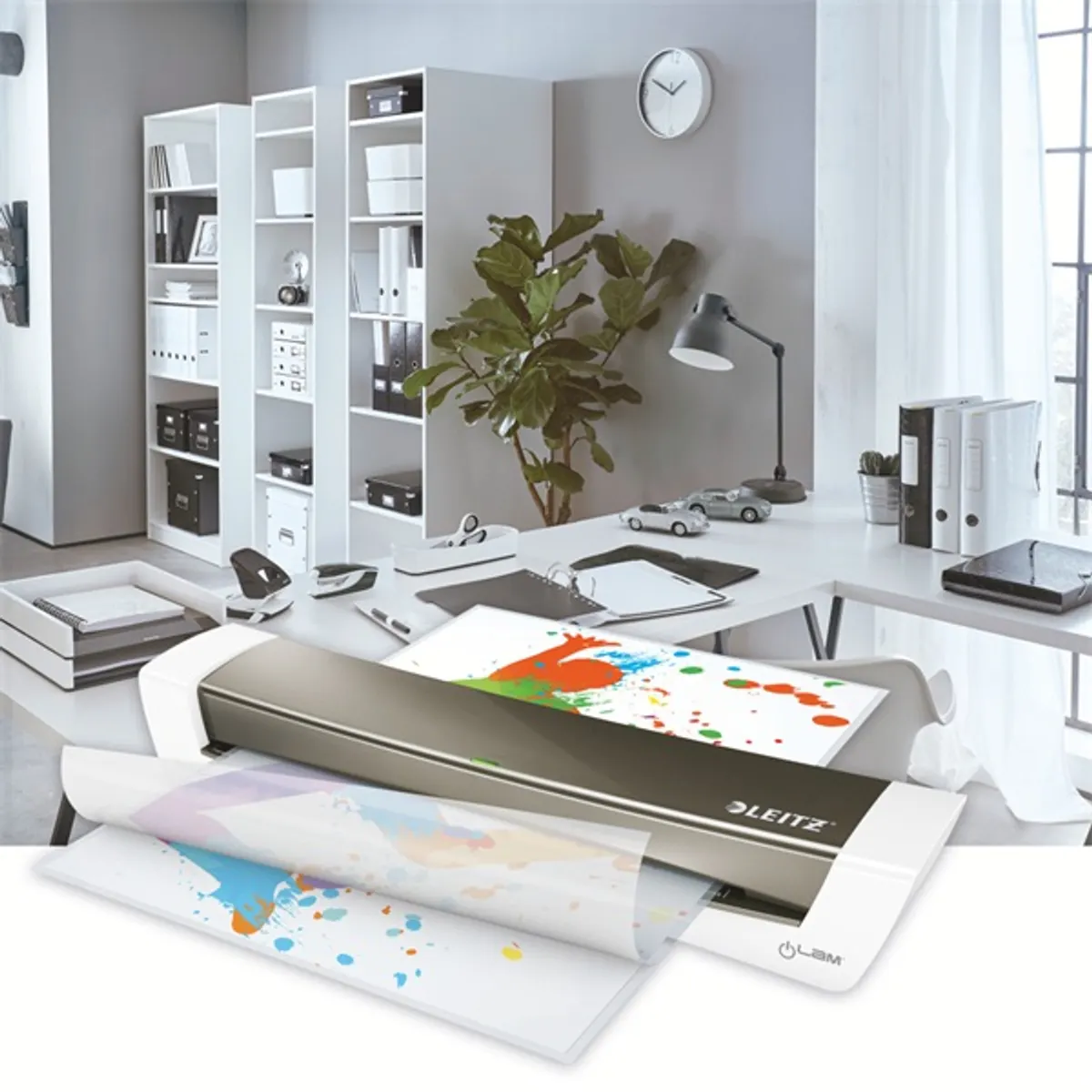 Leitz iLAM Home Office A3 szürke laminálógép #3