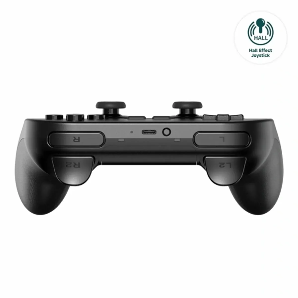 8BitDo Pro 2 Nintendo Switch / Switch 2 / PC / Mobil / Steam Bluetooth Hall-Effect fekete vezeték nélküli kontroller #3