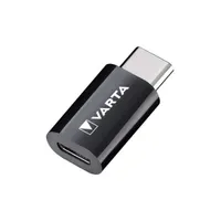 Varta 57945101401 microUSB - Type C fekete adapter #2