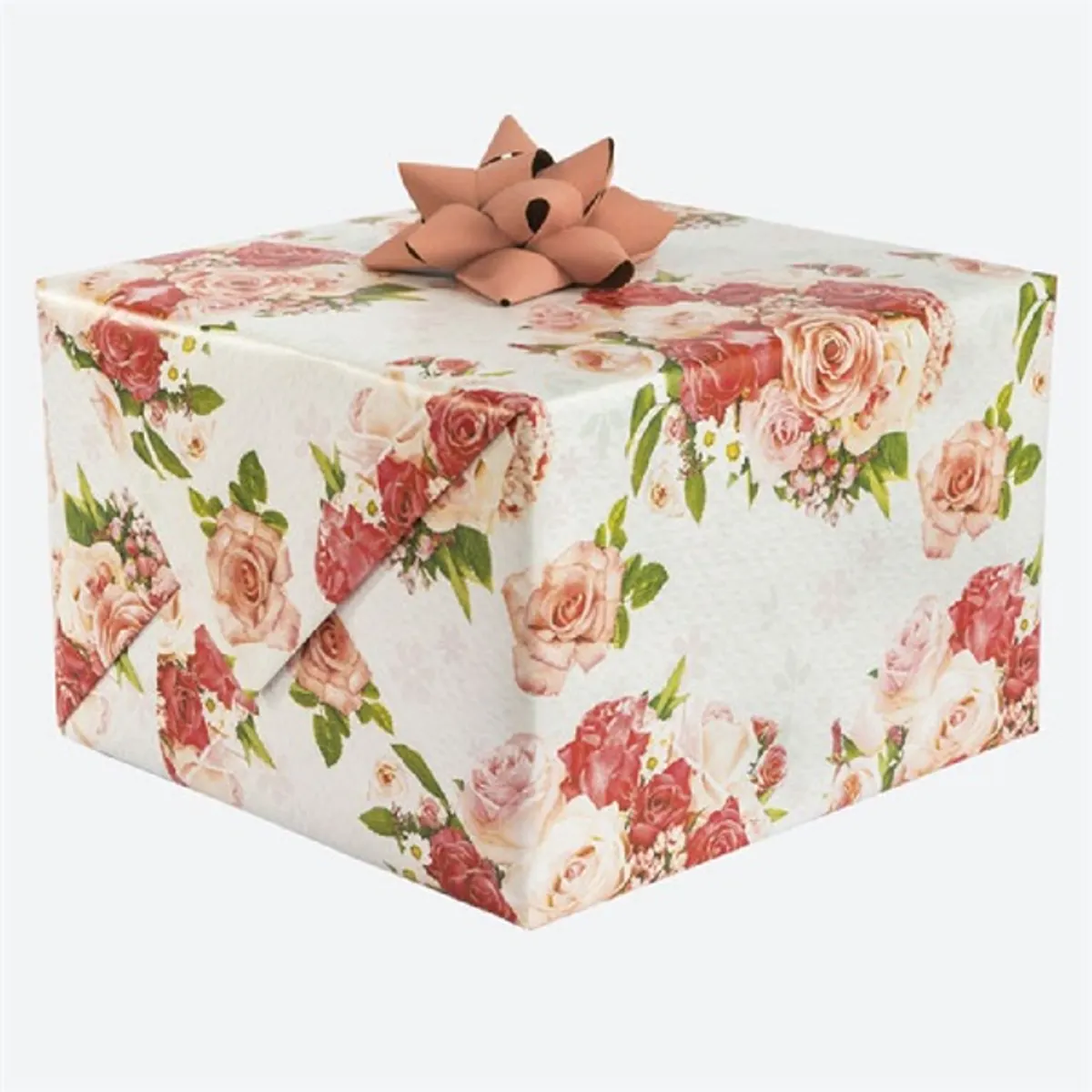 IRIS tekercses csomagoló papír, különböző rózsa mintákkal 200x70cm, 60g/m2 #4