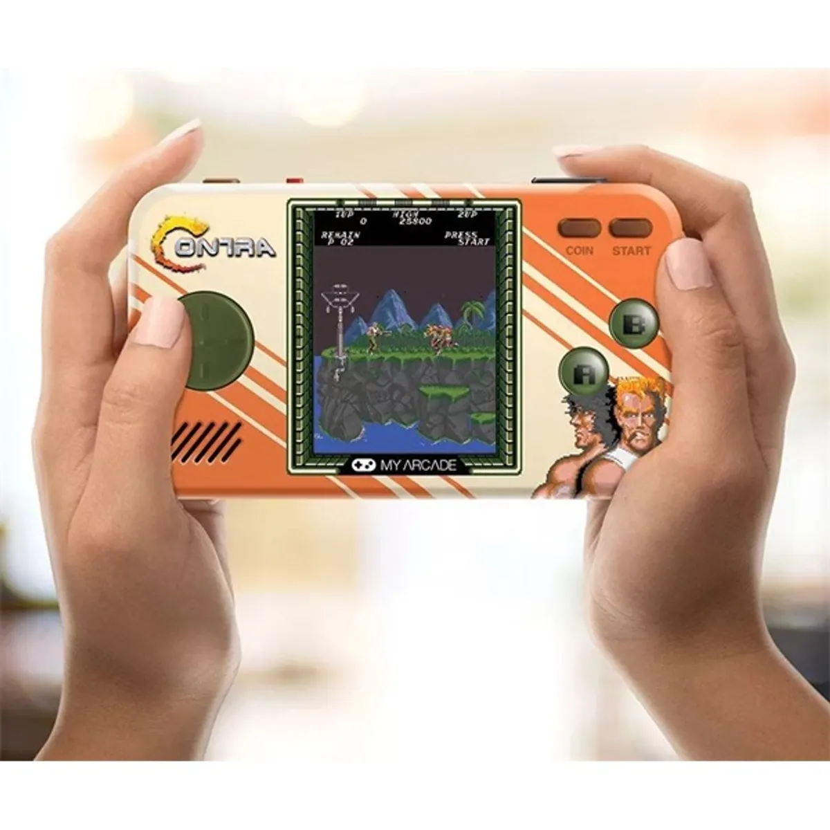 My Arcade DGUNL-3281 Contra 2in1 Premium Edition Pocket Player hordozható kézikonzol #4