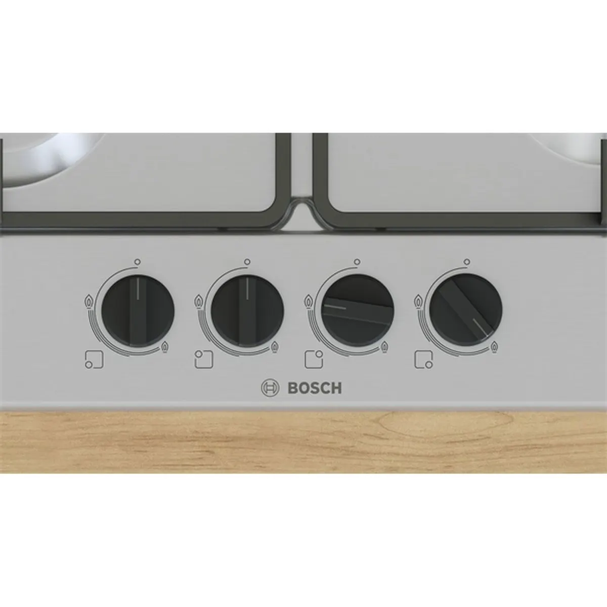 Bosch PGP6B5K60 inox, beépíthető, gáz, főzőzóna:4, beépíthető méret: 58,2cm, főzőlap #2