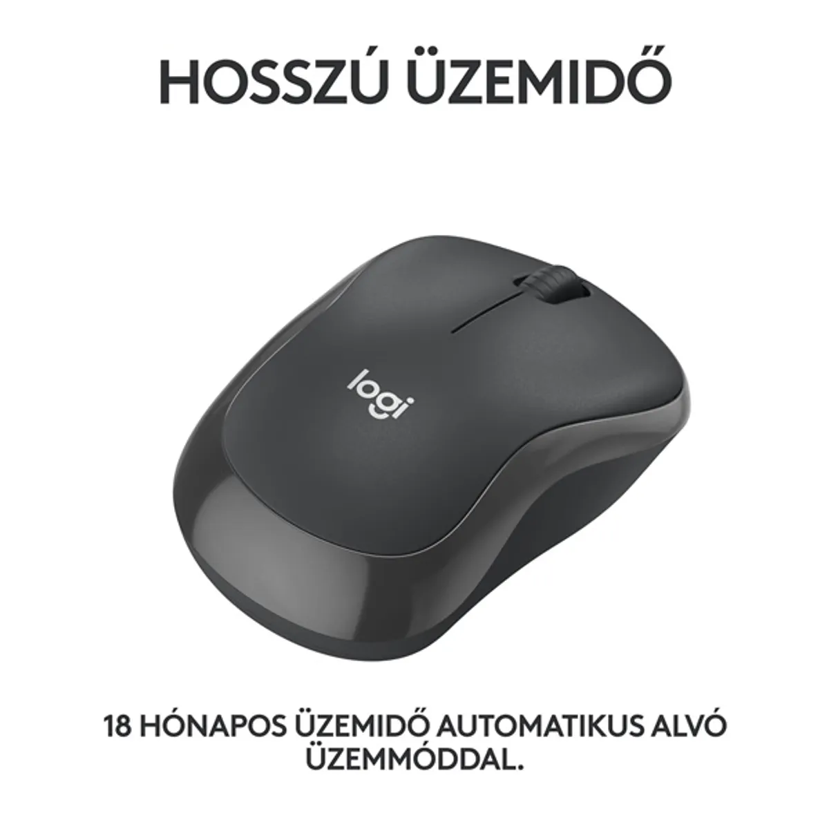Logitech M240 Silent Bluetooth fekete egér #4