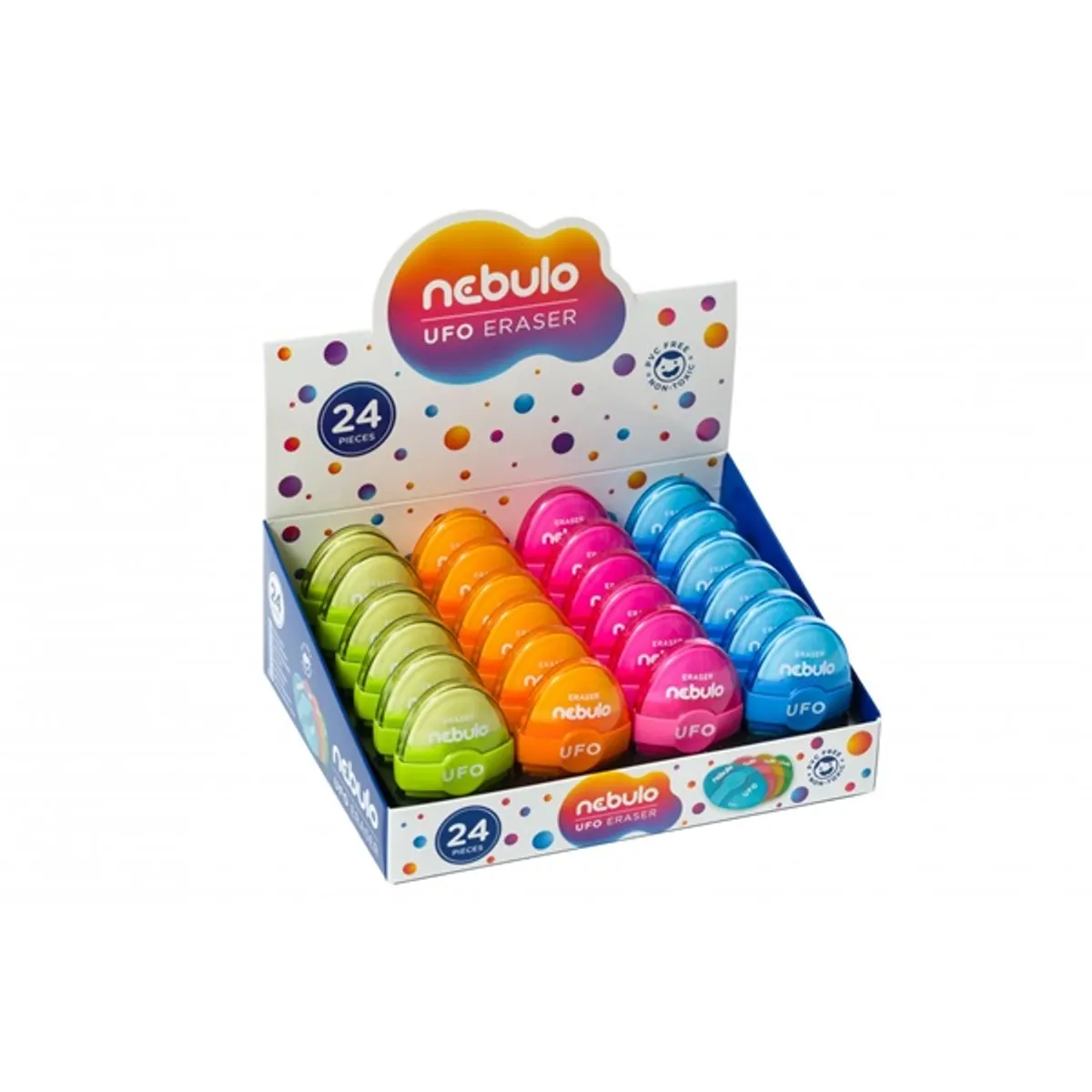 Nebulo UFO radír #1