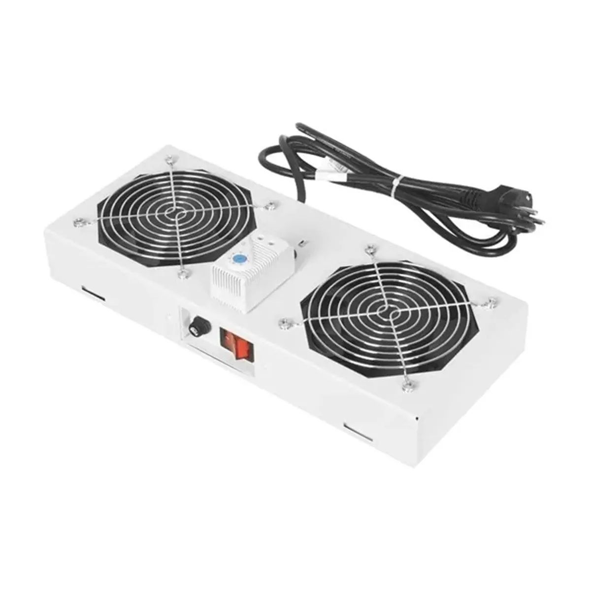 Legrand EC2VW 2 ventilátoros tetőventilátor és termosztát készlet Evoline fali szekrényhez #1