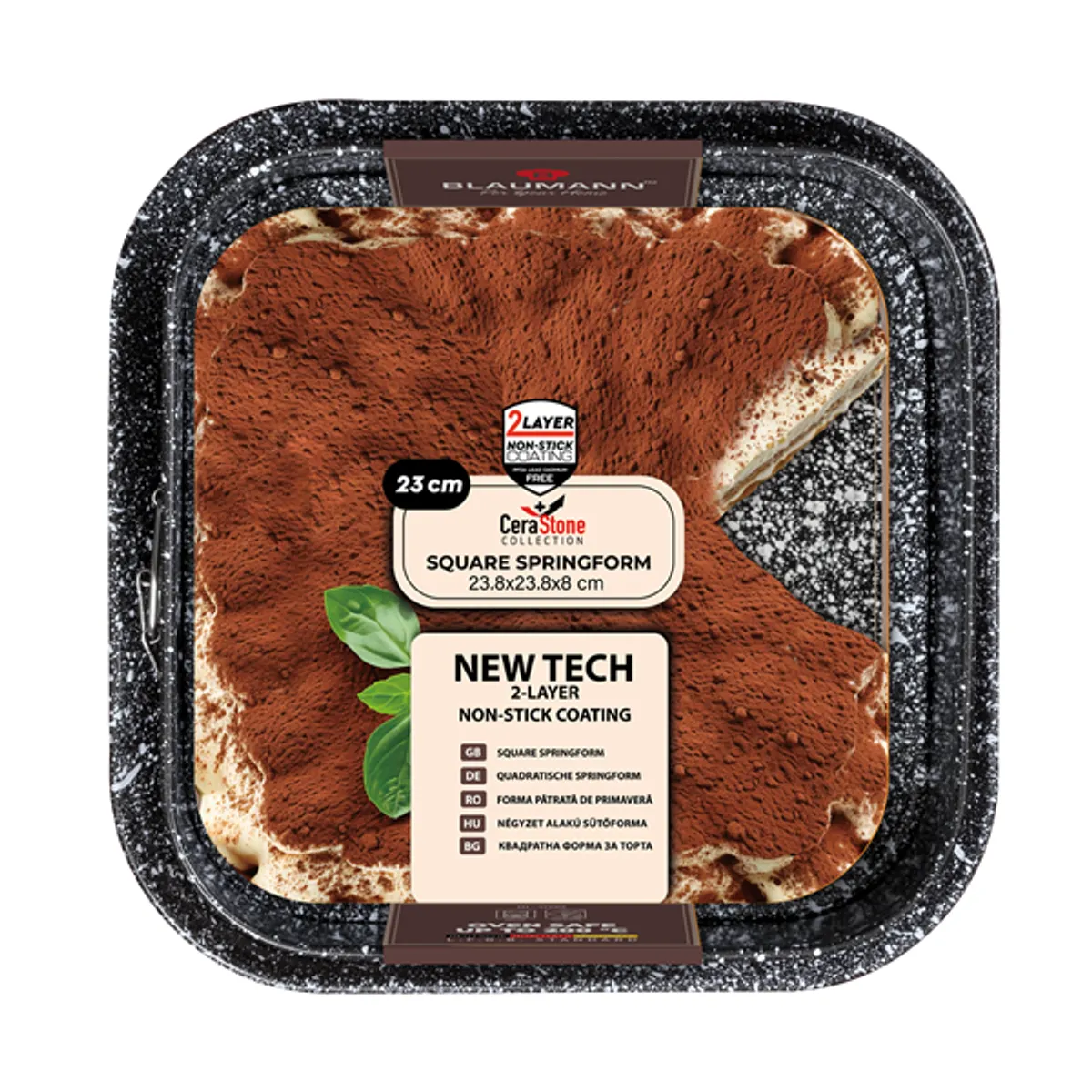 Blaumann BL-4099 Cerastone Collection 28x28 cm szögletes tortaforma #3