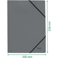 Leitz Recycle A4 karton sárga gumis mappa #7