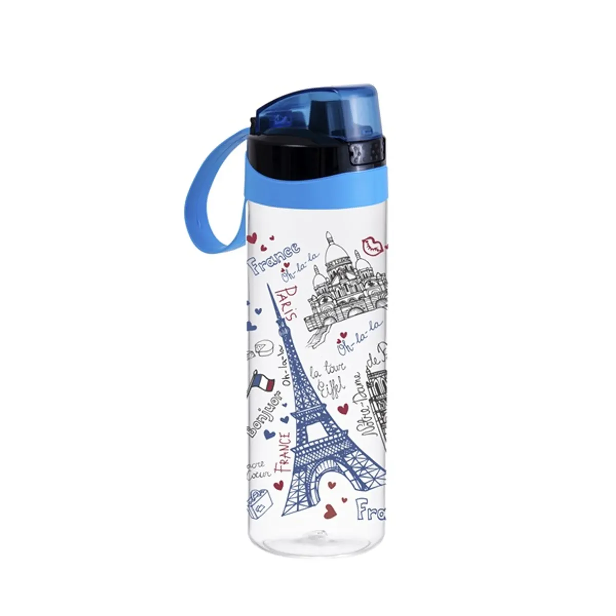 IRIS Paris mintás sport kulacs 750ml 161670-014 #1