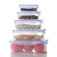 TOO KT-140 5 db-os téglalap ételtároló doboz szett 240ml+500ml+1.000ml+1.500ml+2.500ml #3