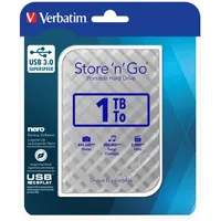 Verbatim 53197 Store `n` Go 2,5" 1TB USB 3.0 SuperSpeed ezüst külső winchester #3