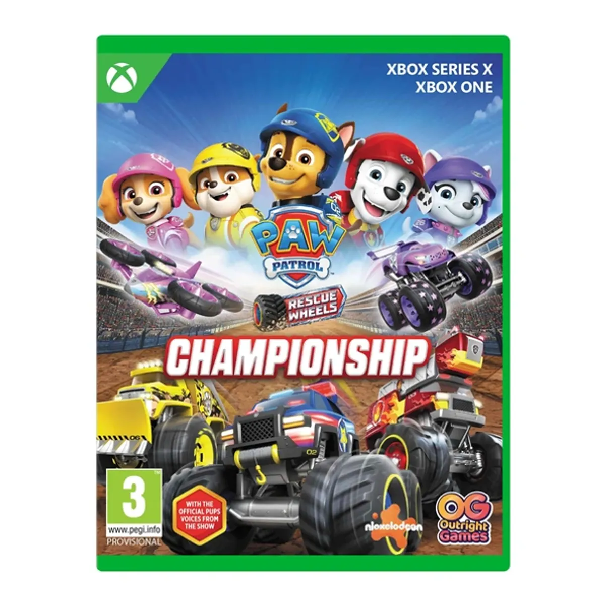 PAW Patrol Rescue Wheels: Championship Xbox One/ Series X játékszoftver #1