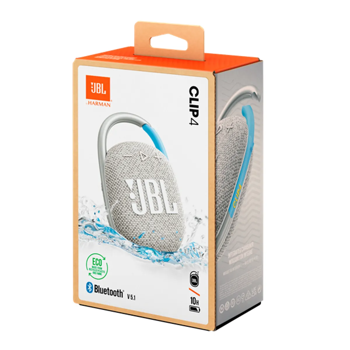 JBL CLIP4 ECO Bluetooth fehér hangszóró #7