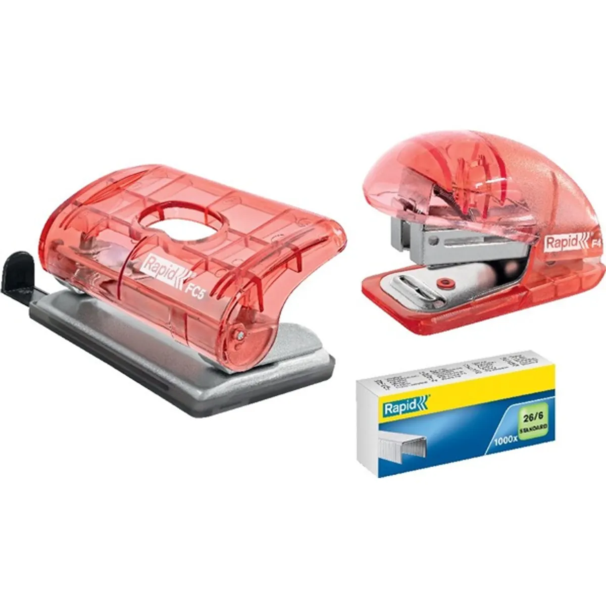 Esselte ColourBreeze korall mini tűzőgép #6