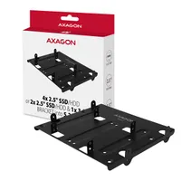 Axagon RHD-435 5,25"-ről 4 db 2,5" vagy 1 db 3.5" és 2 db 2.5" SSD / HDD beépítő keret #10